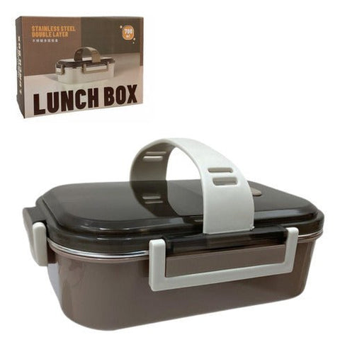 Lonchera Vianda Luchbox Comida 0,7l Oficina Escuela Indigo72 - Indigo72.com