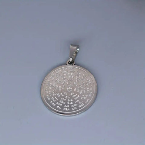 Medalla Pendiente Dije con los 72 Nombres de Dios - Indigo72.com