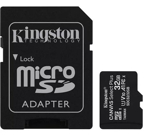 Memoria MicroSD HC Plus 32gb 100mb/s KINGSTON - Índigo72.com