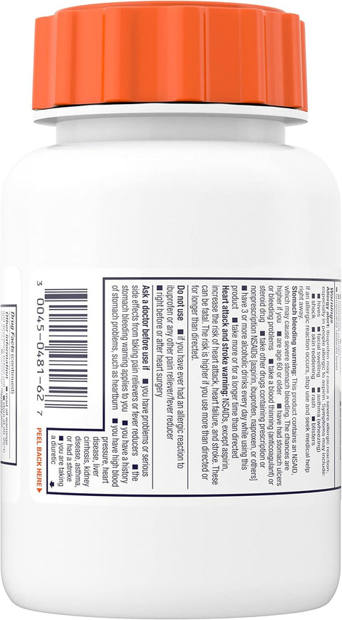 Motrin IB Ibuprofeno de 200mg 225 Tabletas - Índigo72.com