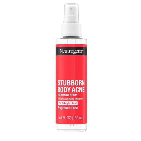 Neutrogena Stubborn Body Acné Spray Acido Salicílico 2% 162ml - Índigo72.com