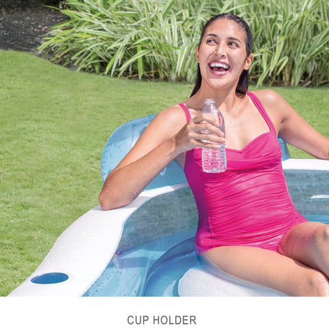 Piscina Familiar Inflable de 4 Asientos - Índigo72.com