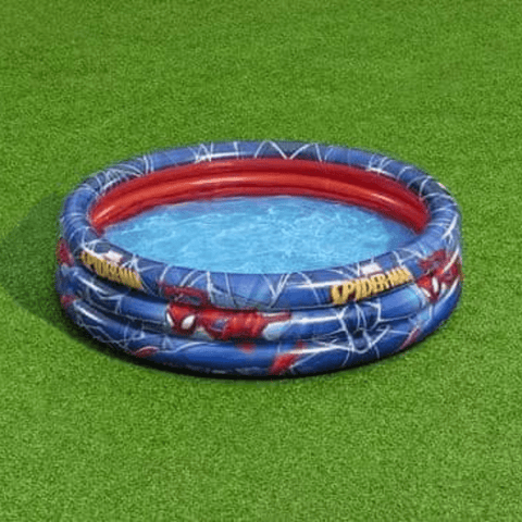 Piscina Inflable 3 aros Spiderman - Índigo72.com