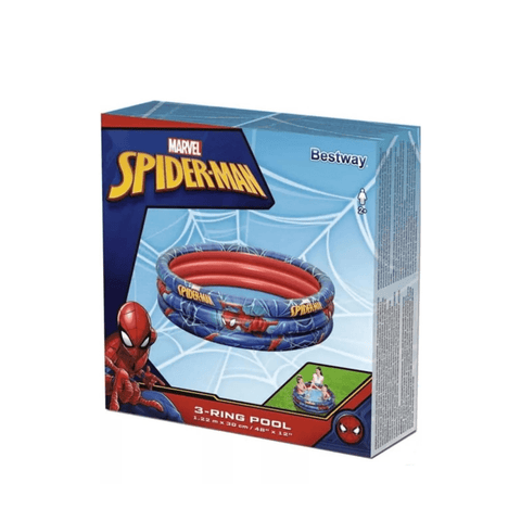 Piscina Inflable 3 aros Spiderman - Índigo72.com