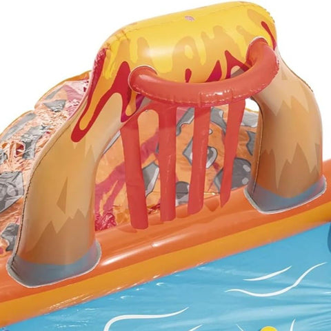 Piscina inflable Volcán rociador incorporado - Índigo72.com