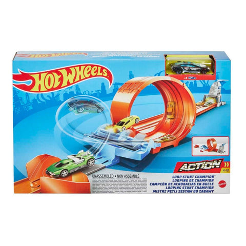 Pista Hot Wheels Pista Action Campeón De Loop - Índigo72.com