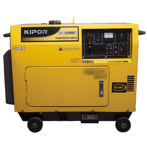 Planta Eléctrica Kipor KDE6500T Diesel Generador 6500w - Índigo72.com