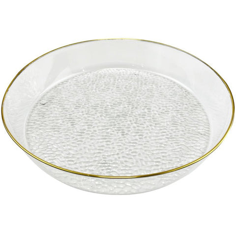 Plato Bandeja Acrílica Transparente Para Servir Indigo72 - Indigo72.com