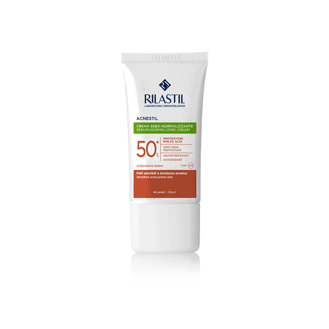 Protector Solar Acné Rostro Rilastil ACNESTIL SPF 50+ 50ml - Índigo72.com