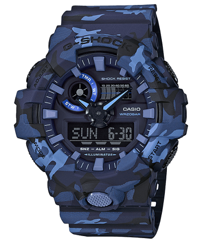 Reloj Casio G - shock Serie Ga - 700cm - 2adr Analógico Digital - Índigo72.com