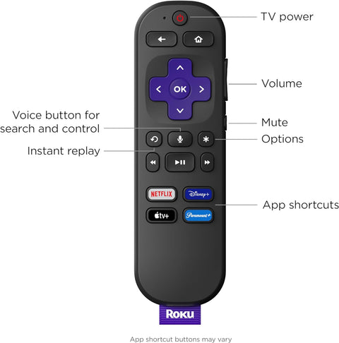 Roku Express 4K+ Smart Tv Netflix Disney Hbo Amazon - Índigo72.com