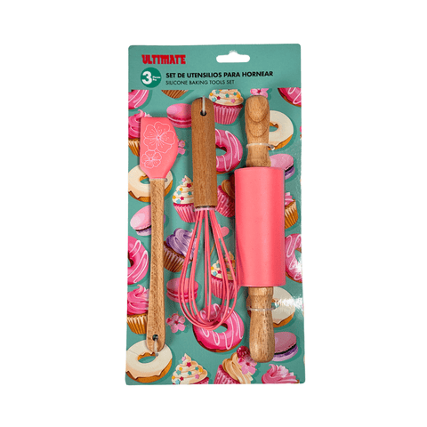 Set De Utensilios Pastelería Repostería Pizza para Niñas - Índigo72.com