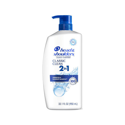 Shampoo Anticaspa Head & Shoulders 2en1 Classic Clean 950ml - Índigo72.com