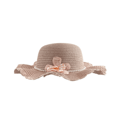 Sombreros Para Niña Flor 52cm Paseo Playa Picnic - Indigo72.com