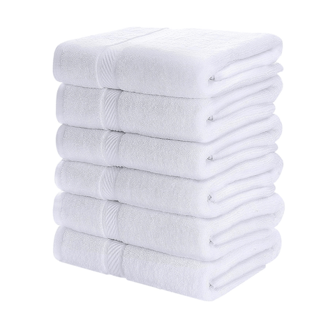 Toalla Blanca Premium 69 x 1,38 cm 498gr - Índigo72.com