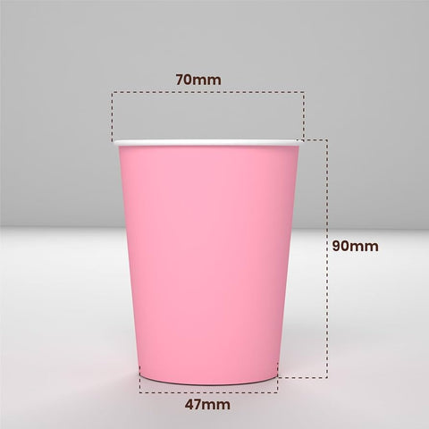 Vasos De Cartón Descartables 9oz 266ml (10 Uni) - Indigo72.com