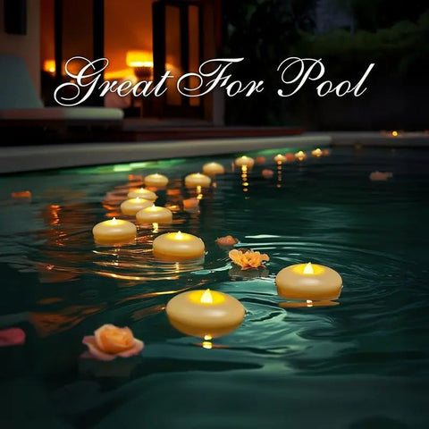 Vela Led Flotante 7cm Flotante (6 velas) - Indigo72.com