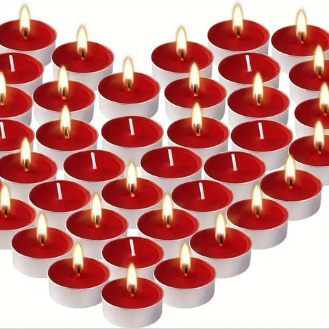 Velas Aromáticas Tea Light de Colores 4hr 3.5cm (24 Uni) - Indigo72.com