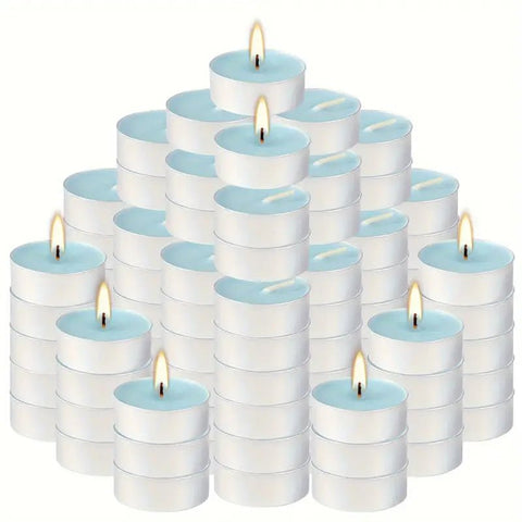 Velas Aromáticas Tea Light de Colores 4hr 3.5cm (24 Uni) - Indigo72.com