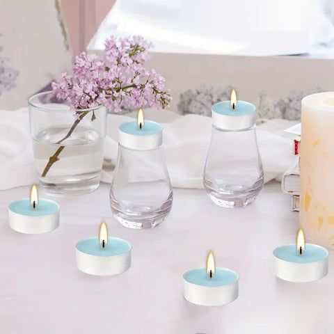 Velas Aromáticas Tea Light de Colores 4hr 3.5cm (24 Uni) - Indigo72.com
