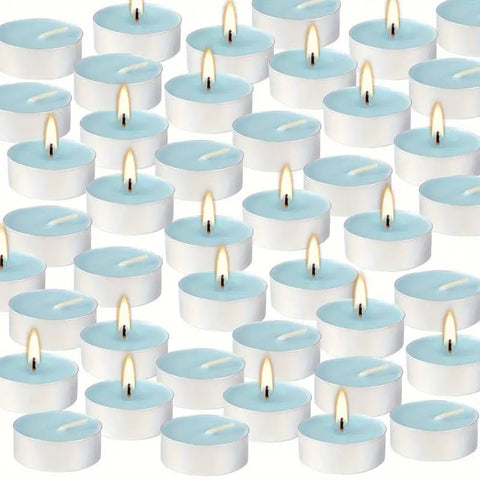 Velas Aromáticas Tea Light de Colores 4hr 3.5cm (24 Uni) - Indigo72.com