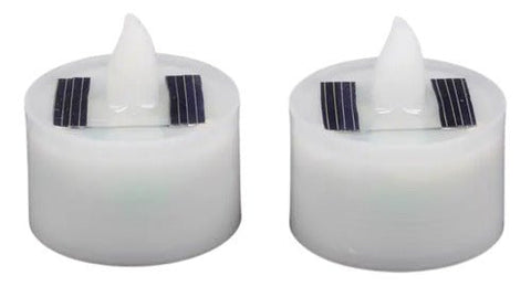 Velas Led Recargables Panel Solar Luz Cálida 2und Indigo72 - Indigo72.com