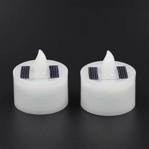 Velas Led Recargables Panel Solar Luz Cálida 2und Indigo72 - Indigo72.com