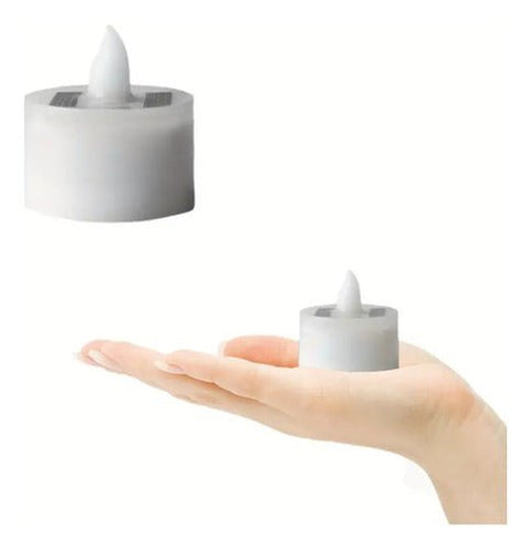 Velas Led Recargables Panel Solar Luz Cálida 2und Indigo72 - Indigo72.com