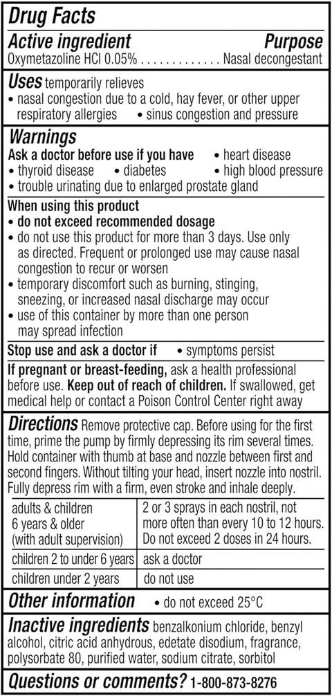 Vicks Sinex Congestion Nasal 15ml c/u (Paq. 2) - Índigo72.com