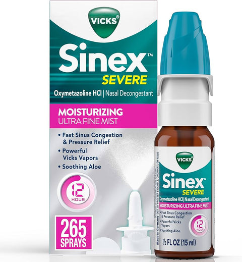 Vicks Sinex Congestion Nasal Severa 15ml - Índigo72.com